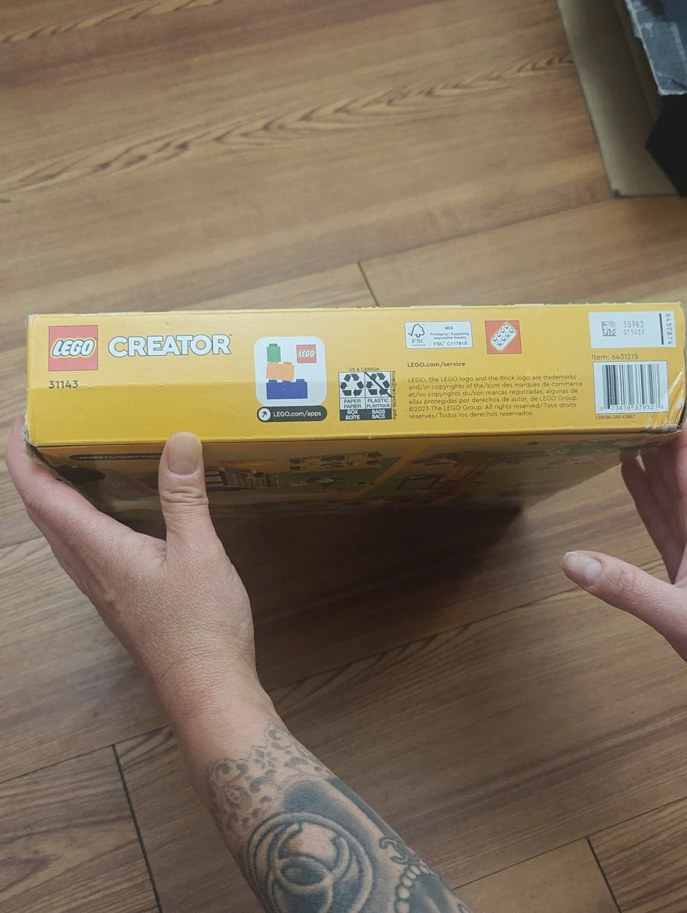 Lego Creator Birdhouse Set 31143